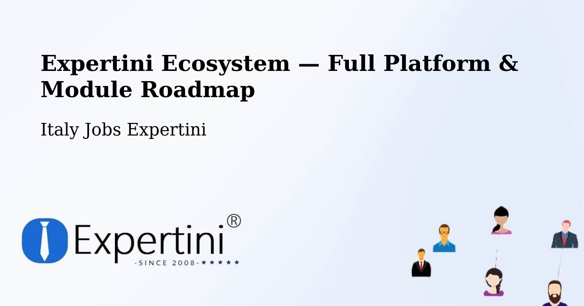 Expertini Ecosystem — Full Platform & Module Roadmap – Cave